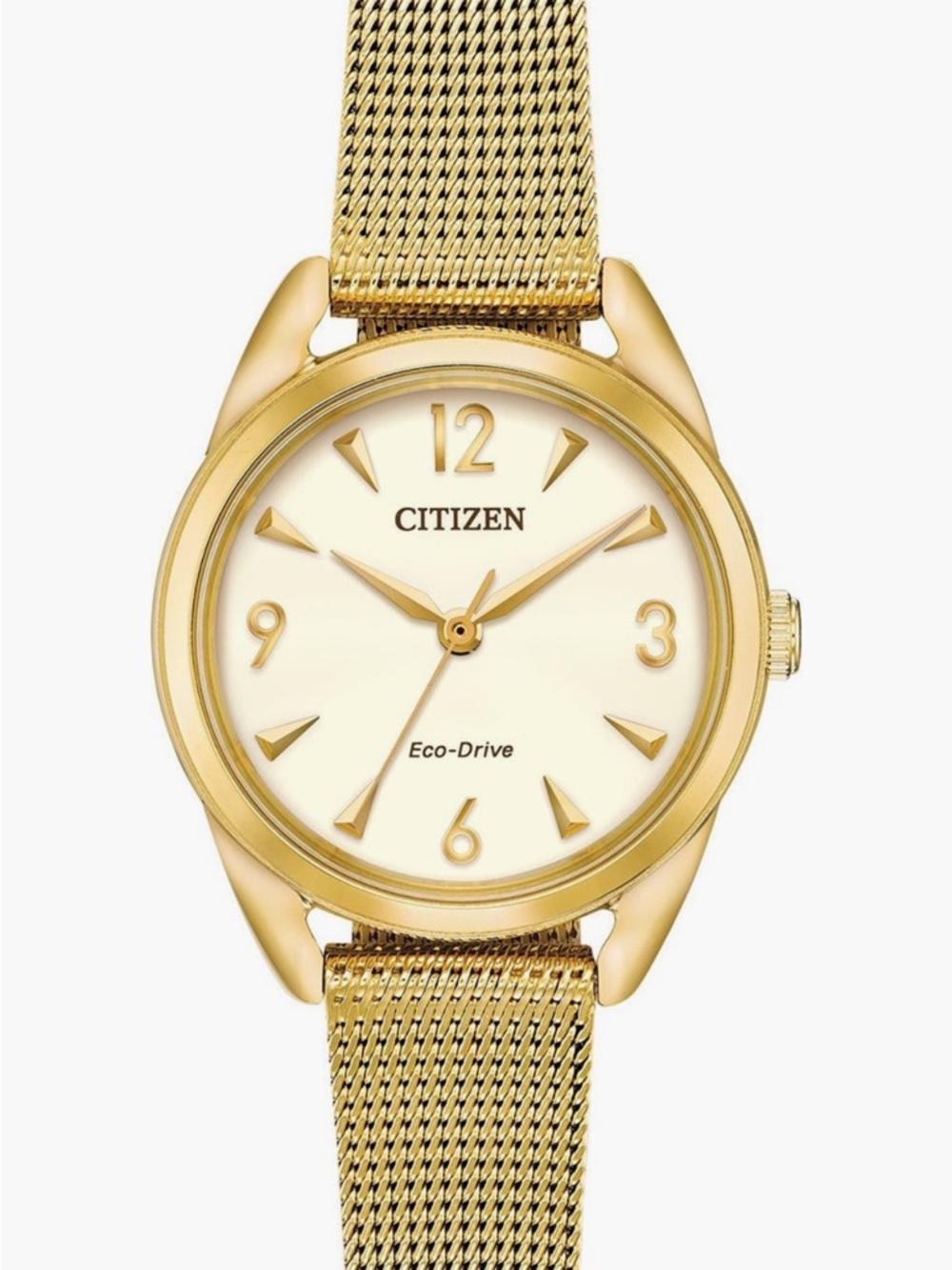 Citizen Eco-Drive Mesh Bracelet Women's Watch 27 mm